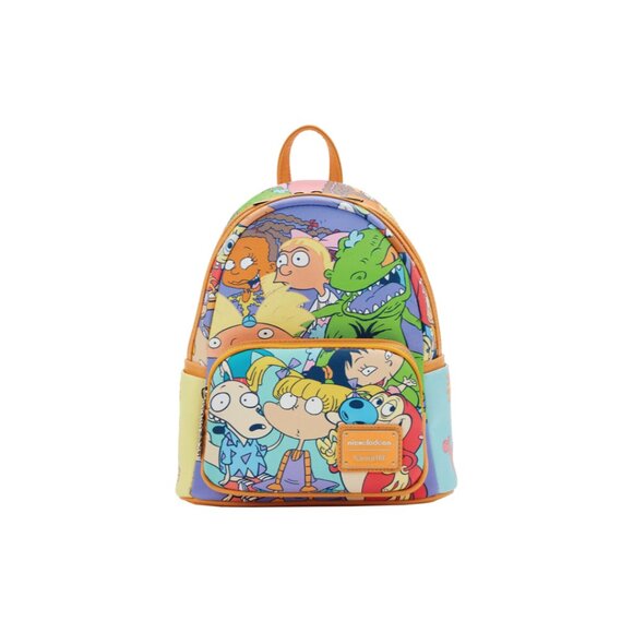 Nickelodeon - Nick 90s Colour Block Mini Backpack - Picture 1 of 6